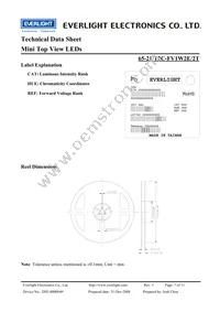 65-21/T2C-FV1W2E/2T Datasheet Page 7