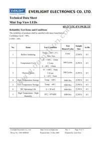 65-21/T2C-FV1W2E/2T Datasheet Page 9