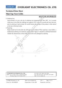 65-21/T2C-FV1W2E/2T Datasheet Page 11