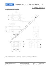 65-21/Y2C-AR1S2B/3T Datasheet Page 2