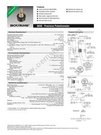 6630S1D-C28-R102 Datasheet Cover