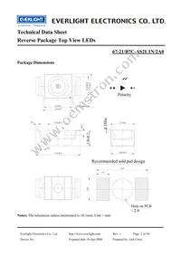 67-21/B7C-AS2U1N/2A0 Datasheet Page 2