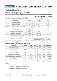 67-21/B7C-AS2U1N/2A0 Datasheet Page 3
