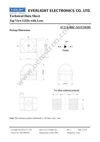 67-21B/BHC-XS1T2M/BT Datasheet Page 2