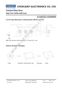67-21B/GBC-YX2Z0M/BT Datasheet Page 7