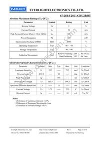 67-21B/Y2SC-AT1U2B/BT Datasheet Page 3