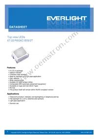 67-22/R6G6C-B09/2T Datasheet Cover