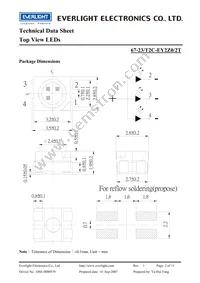 67-23/T2C-EY2Z0/2T Datasheet Page 2