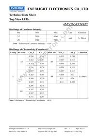 67-23/T2C-EY2Z0/2T Datasheet Page 4