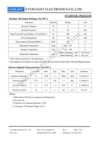 67-235/T2C-PX2Y2/2T Datasheet Page 3