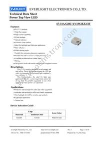 67-31A/GHC-YV1W2EZ3/2T Datasheet Cover