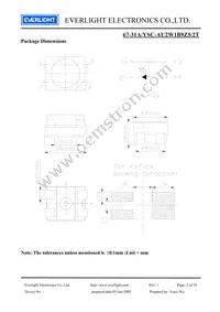 67-31A/YSC-AU2W1B9Z5/2T Datasheet Page 2