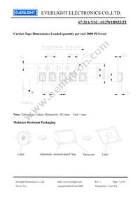 67-31A/YSC-AU2W1B9Z5/2T Datasheet Page 7