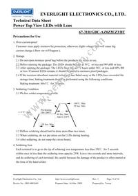 67-31H/GBC-AZ0Z2EZ3/BT Datasheet Page 9