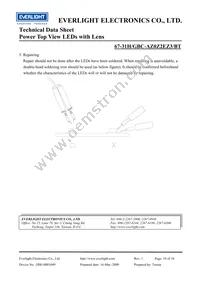 67-31H/GBC-AZ0Z2EZ3/BT Datasheet Page 10