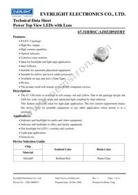 67-31H/RSC-AZ0Z2B9Z5/BT Datasheet Cover