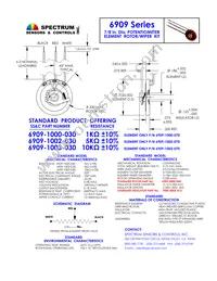 6909-1002-030 Datasheet Cover