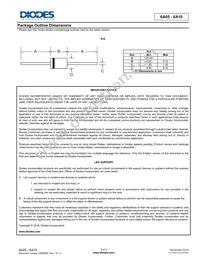 6A10-T Datasheet Page 3