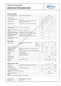 6MS16017P43W40383NOSA1 Datasheet Page 3