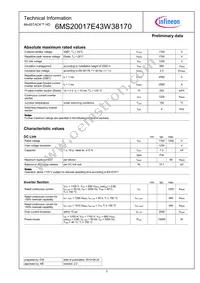 6MS20017E43W38170NOSA1 Datasheet Page 2