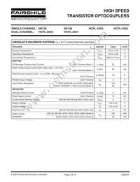 6N136SD Datasheet Page 2