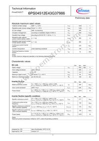 6PS04512E43G37986NOSA1 Datasheet Page 2