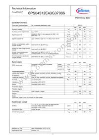 6PS04512E43G37986NOSA1 Datasheet Page 3