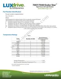 7007-PM000-N Datasheet Page 3