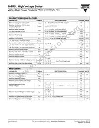 70TPS16 Datasheet Page 2