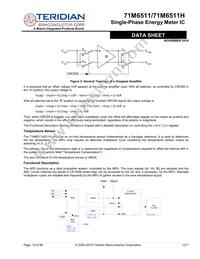 71M6511-IGTR/F Datasheet Page 10