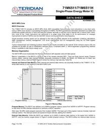 71M6511-IGTR/F Datasheet Page 15