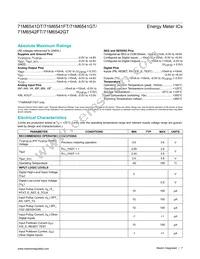 71M6542GT-IGTR/F Datasheet Page 7