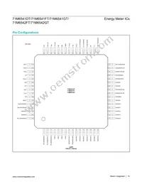 71M6542GT-IGTR/F Datasheet Page 14