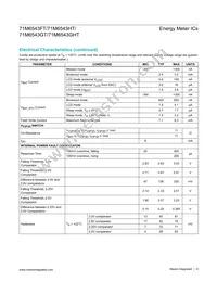 71M6543HT-IGTR/F Datasheet Page 9