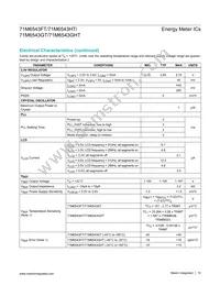 71M6543HT-IGTR/F Datasheet Page 10
