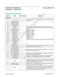 71M6543HT-IGTR/F Datasheet Page 16