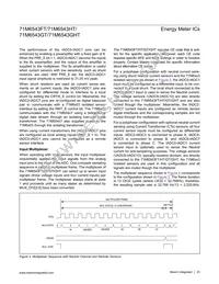 71M6543HT-IGTR/F Datasheet Page 23