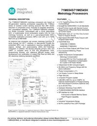 71M6545-IGTR/F Datasheet Cover