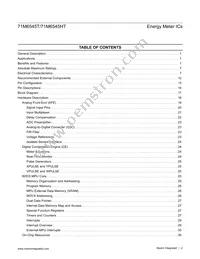 71M6545T-IGTR/F Datasheet Page 2