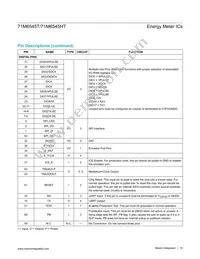 71M6545T-IGTR/F Datasheet Page 15