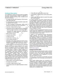 71M6545T-IGTR/F Datasheet Page 18