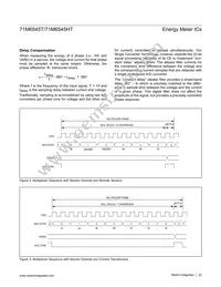 71M6545T-IGTR/F Datasheet Page 22