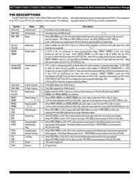 72841L15PFG Datasheet Page 3