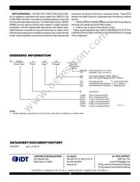 72841L15PFG Datasheet Page 16