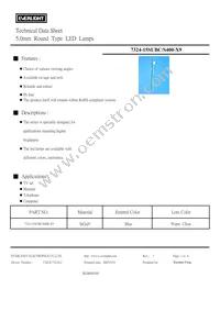 7324-15SUBC/S400-X9 Datasheet Cover