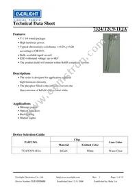 7324/T2C9-1FJA Datasheet Cover