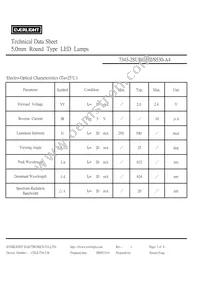 7343-2SURC/H2/S530-A4 Datasheet Page 3