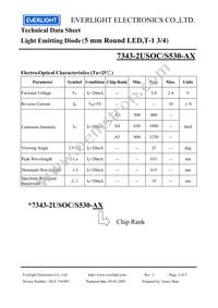 7343-2USOC/S530-A5 Datasheet Page 3