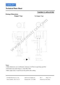 7343-B1C2-APSA-X-MS Datasheet Page 2