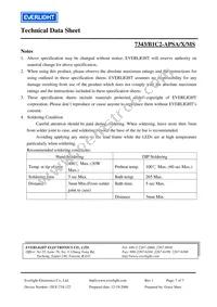 7343-B1C2-APSA-X-MS Datasheet Page 7